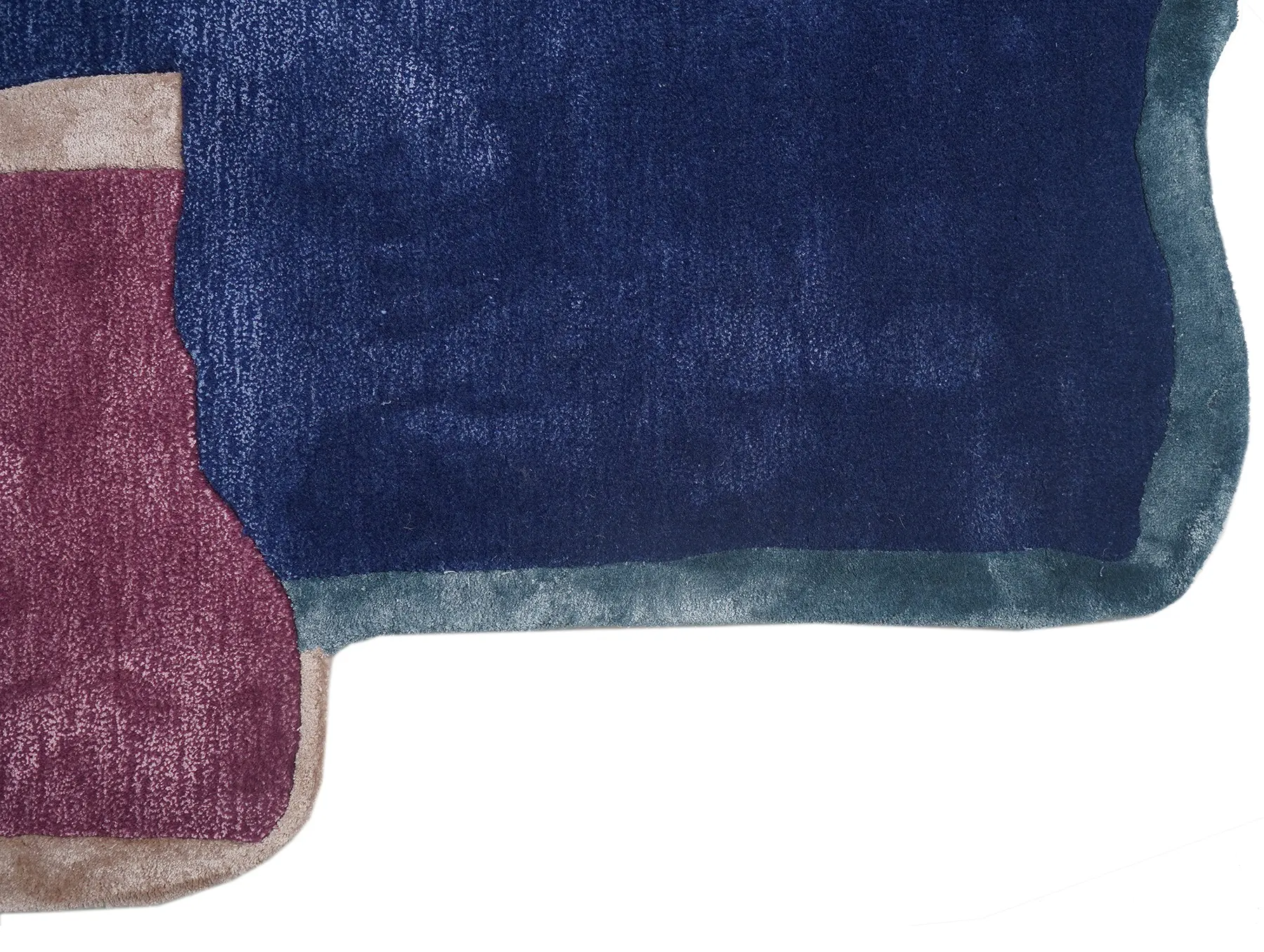 Contour Canvas Hand Tufted Woolen Rug