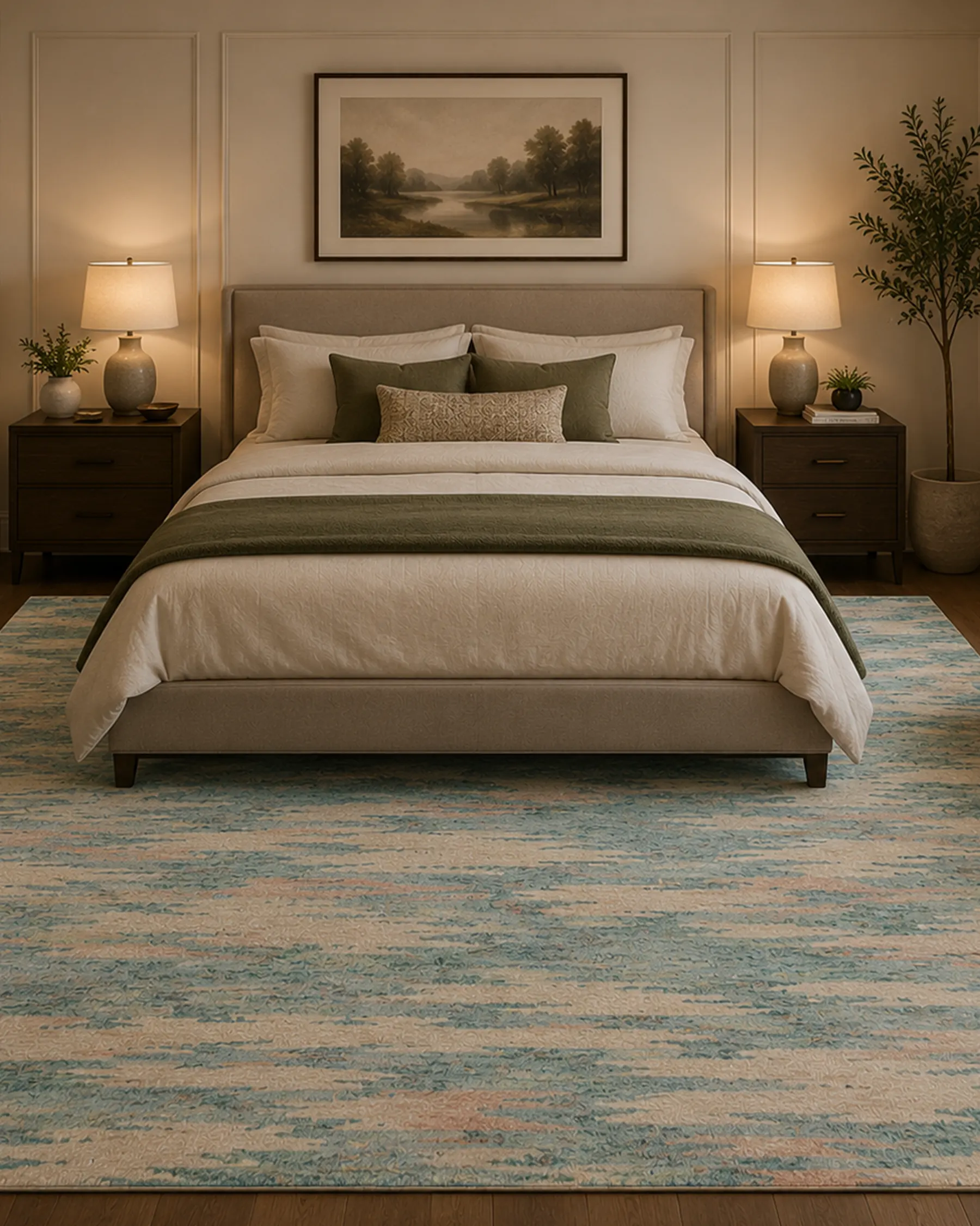 Coastal Breeze Hand Tufted Woolen Rug